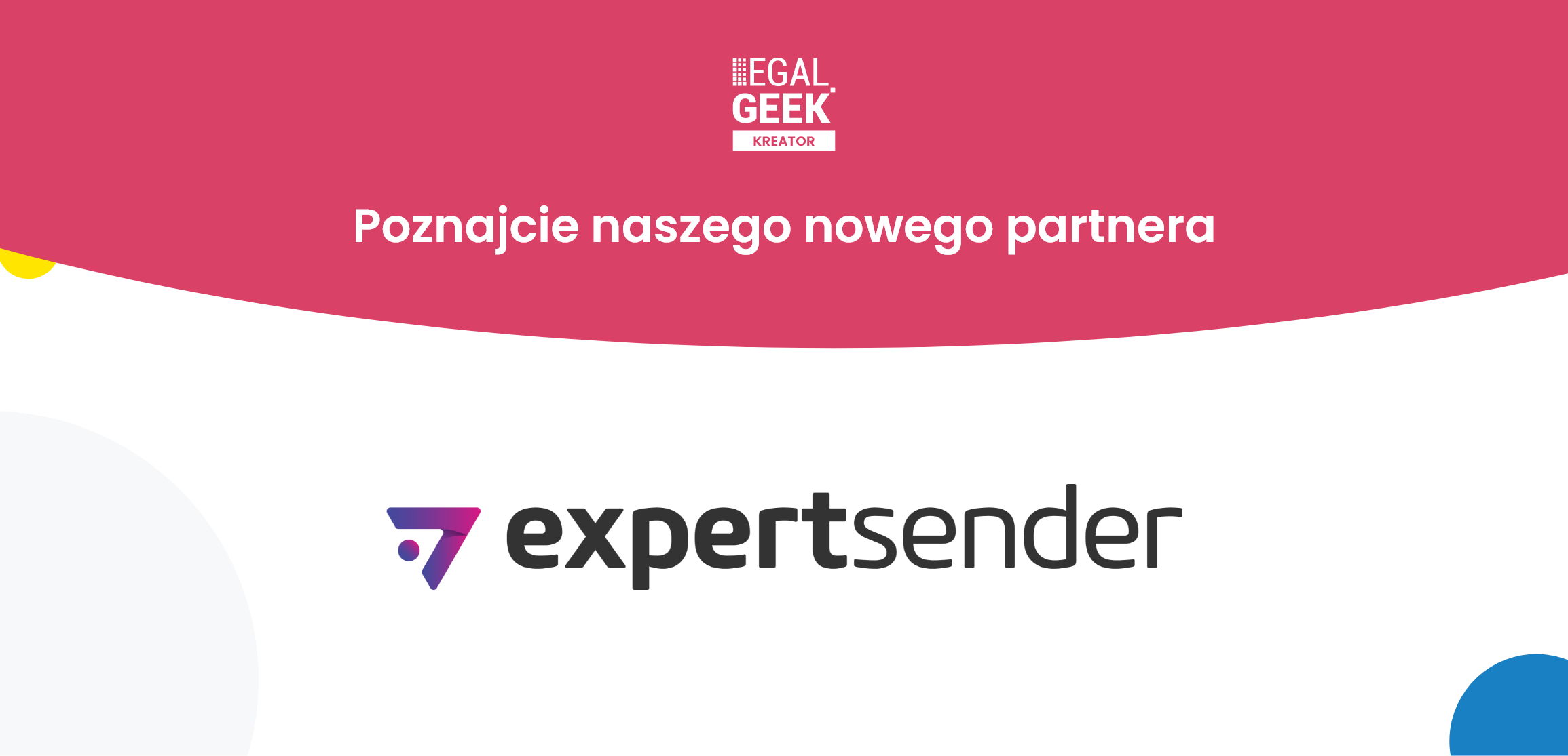 Witamy nowego partnera - ExpertSender!